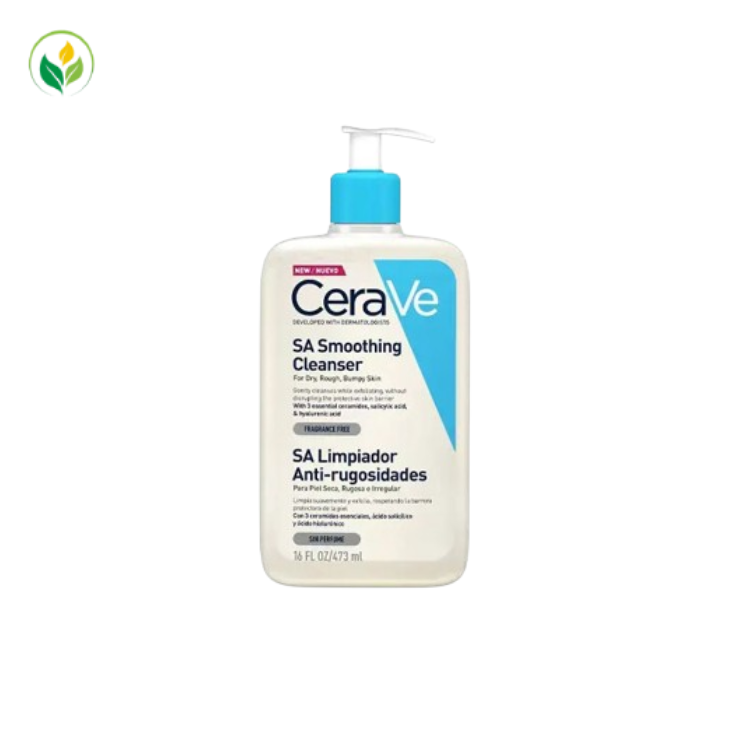 Cerave SA Smoothing Cleanser for Dry, Rough, Bumpy Skin 473ml