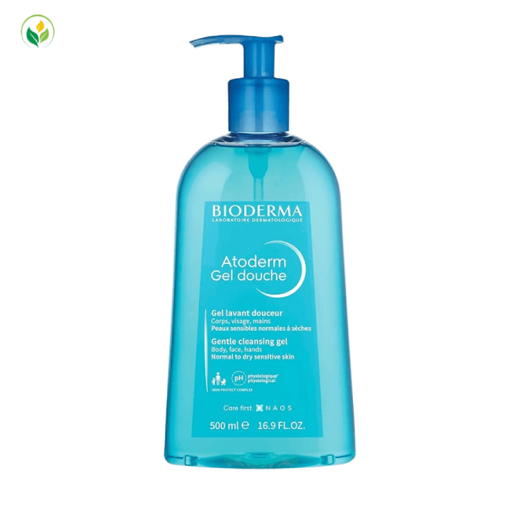 Bioderma Atoderm Shower Gel, Ultra-Gentle & Soap-Free, 500 ml