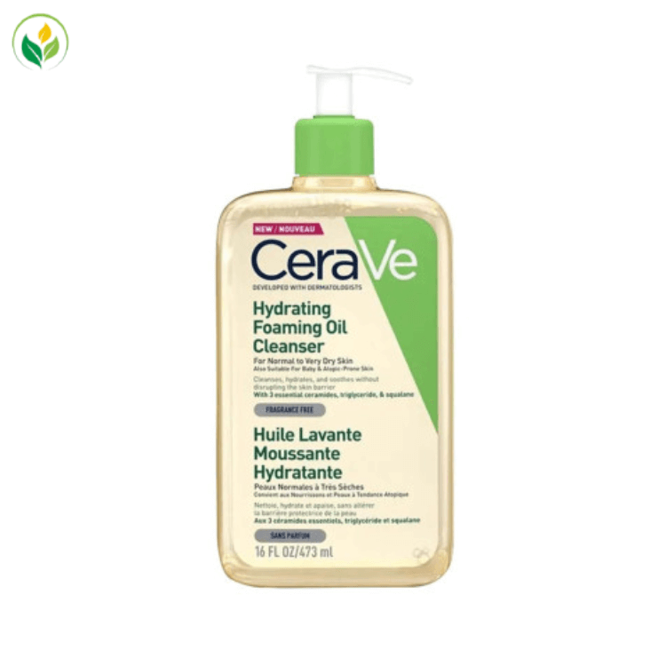 Cerave Hydrating Foaming Oil Cleanser 473ml